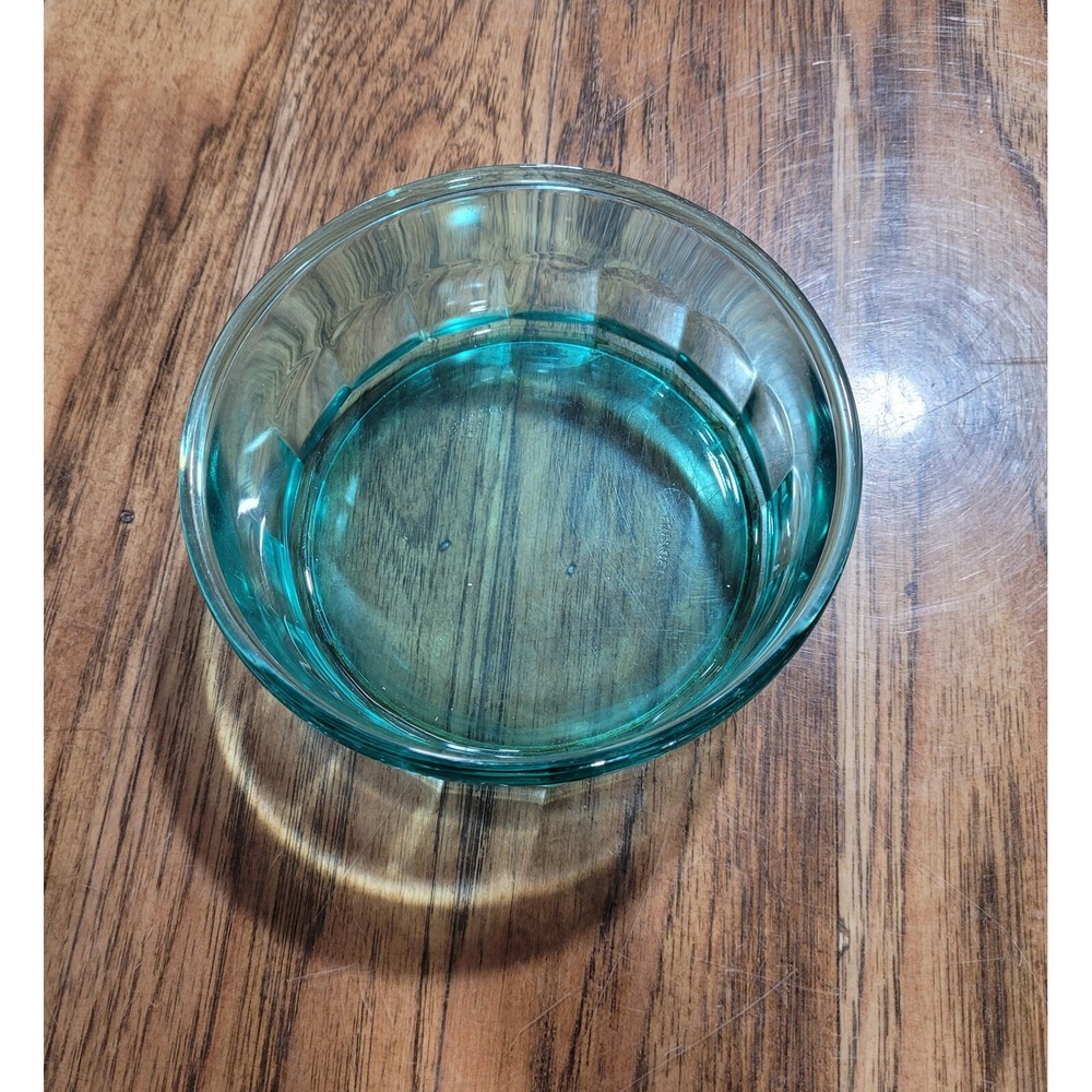 Vintage Arcoroc of France Teal Cereal/Fruit/Salad Bowl 5.5"
